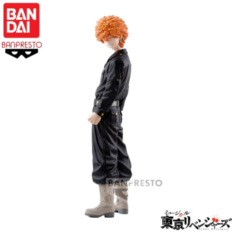 In Stock Bandai Original Tokyo Revengers Kawata Naoya Anime Characters Model Toys Statue Garage Collectible Ornaments