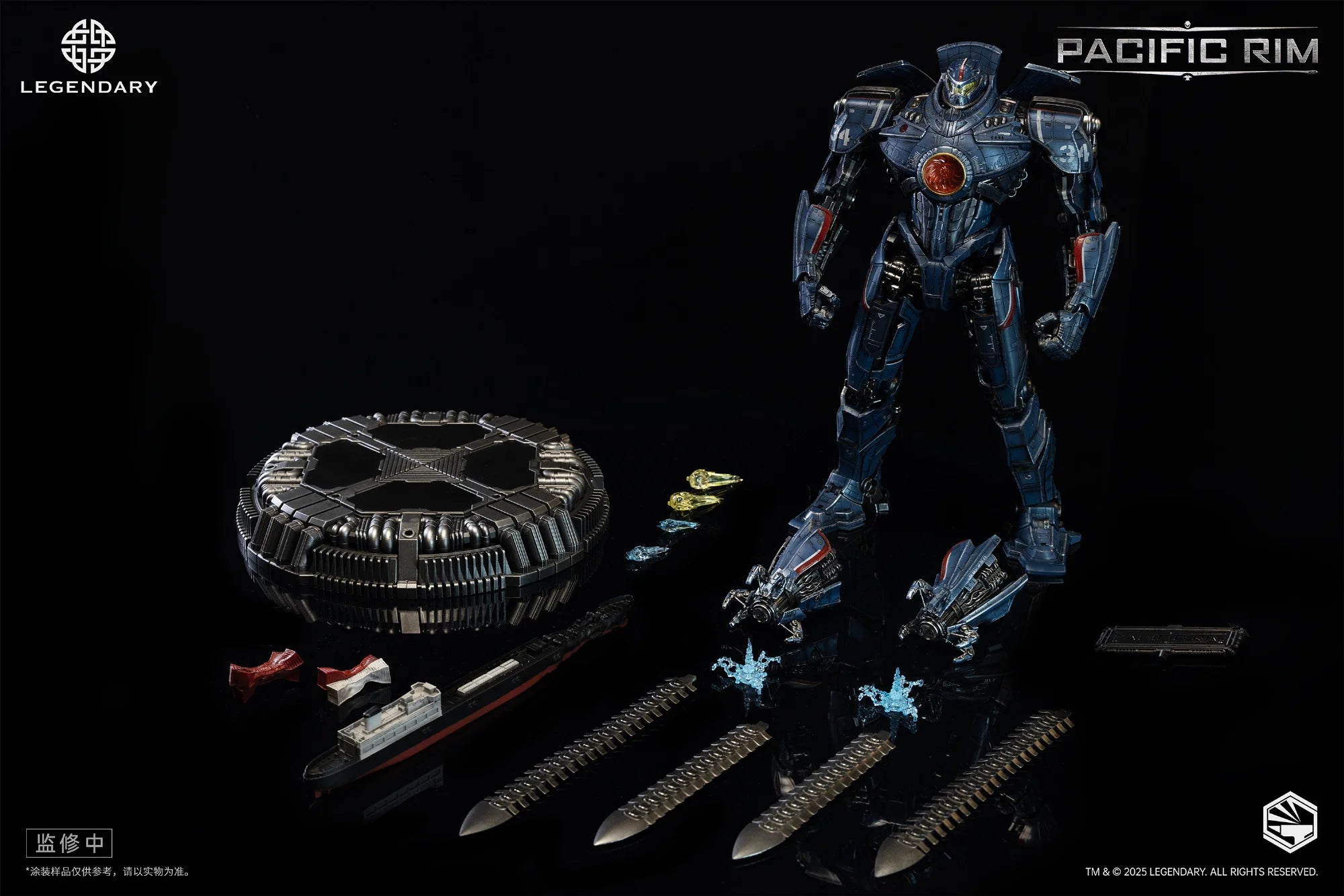 In stock InfinityStudio Heavymecha Gipsy Danger Crimson Typhoon Alloy Action Figures Toy Gift Collection【Send within 24 hours】