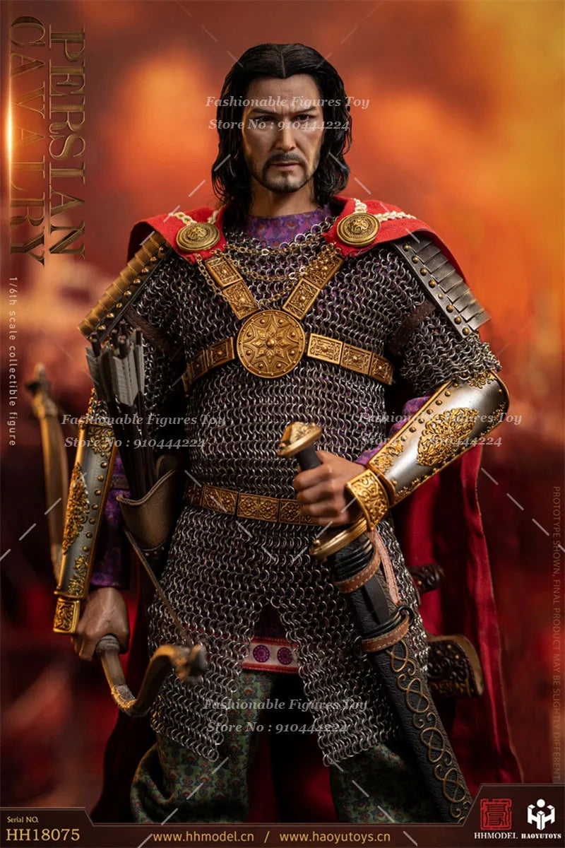 HAOYUTOYS HH18075 1/6 Men Soldier Persian Heavy Cavalry History War Collecting Dolls Full Set 12Inch Action Figure Model Toys