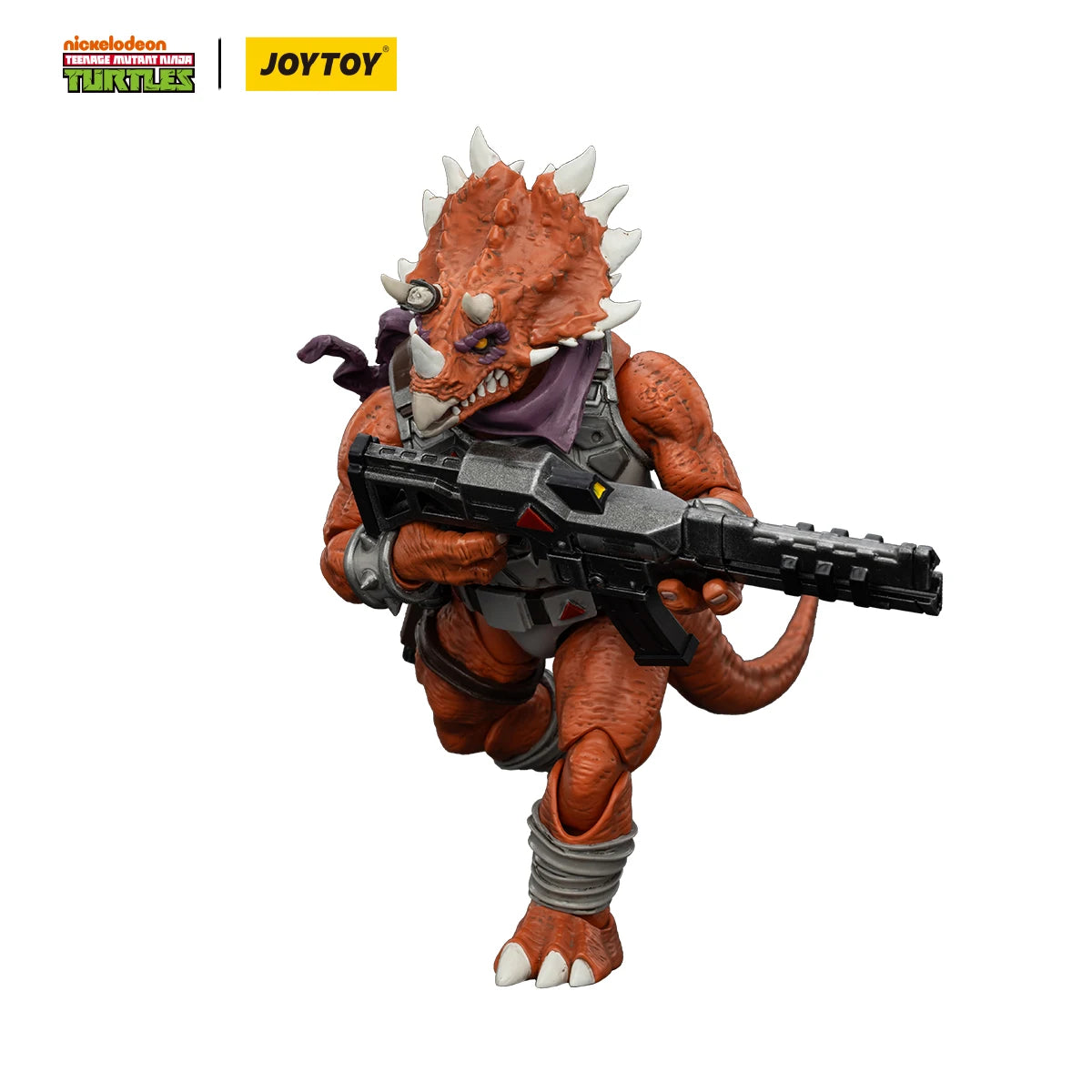 JOYTOY TMNT Екшън фигурка Капитан Зоракс/Адютант Зорк/Трицератон Пехотинец 3 бр. Аниме 1/18 Модел