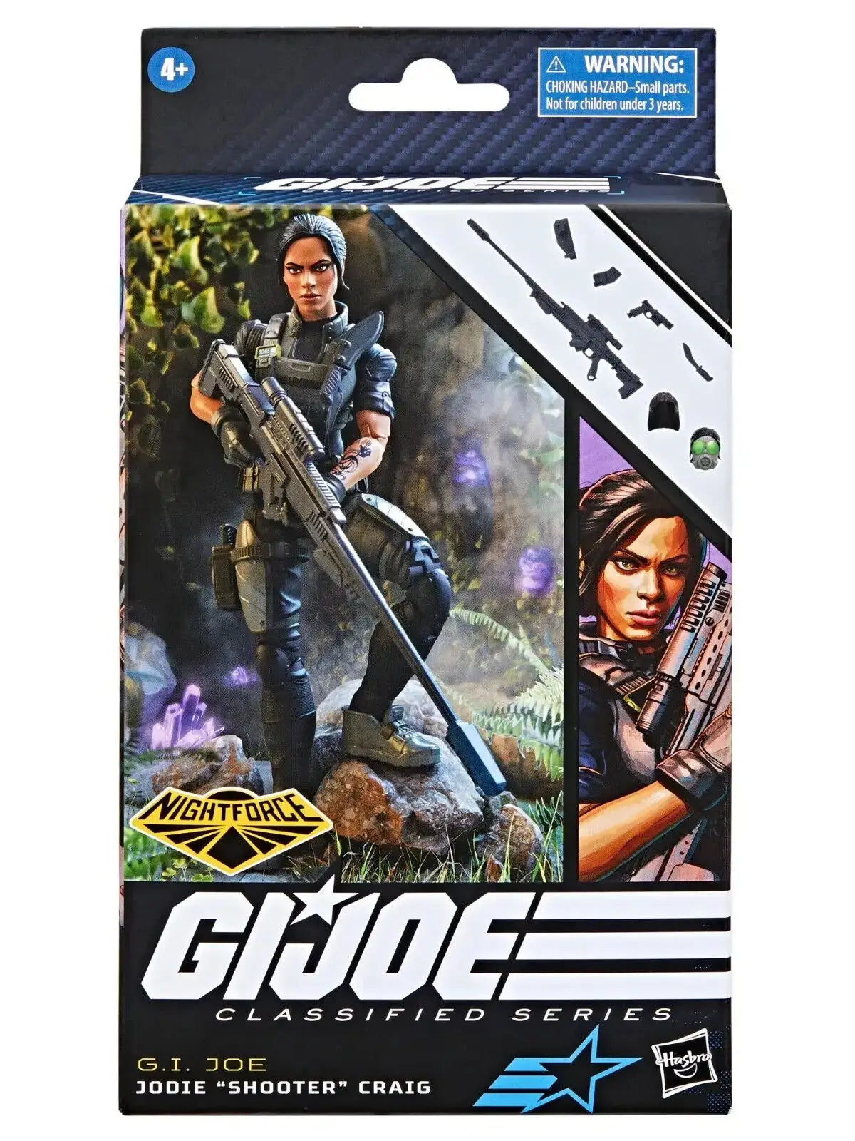 in stock G.I. Joe GI Joe Classified Series 6" 090 Night Force Jodie Shooter Craig Action Figure Model Toy Hobby Gift