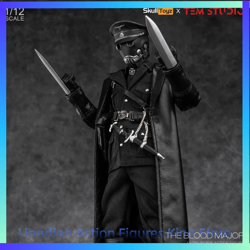 TEM×Skull Toyz 1/12 Hiyori Night School Officer TEMS002 Movable Action Figure Toy Collection Gift
