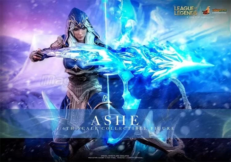 【MT】Hot Toys VGM60 LOL Ice Shooter Ashe 1:6 Scale Action Figure Collection Toys