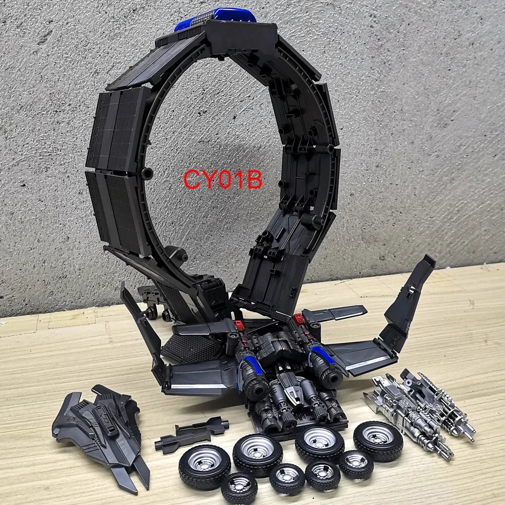 Transformationsspielzeug Baiwei Optimus Commander Robot TW1022 Anhänger Modell CY01 Taktischer Container TW1122 Action Deformationsfigur