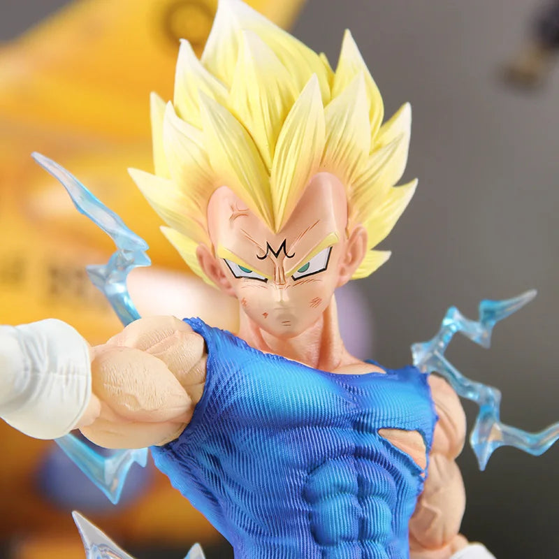 Anime Dragon Ball Z Majin Vegeta Action Figure DBZ Super Saiyan Figuras Toys 26.5cm Collection Model Ornament Peripheral Gift