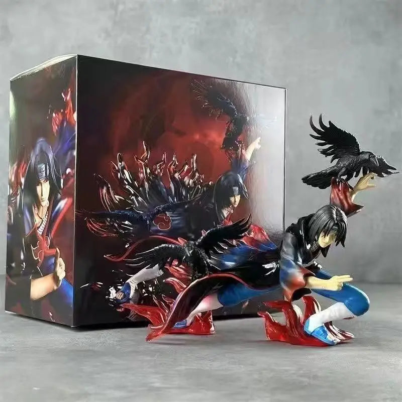 Naruto Anime Figure Uchiha Weasel PVC Statue Collection Desktop Ornament Toys Gifts