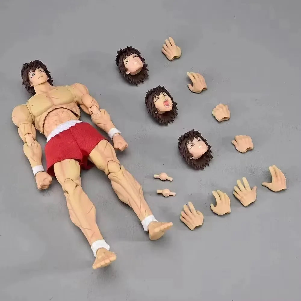 In Stock 1/12 Ko Storm Toys Demon Back Baki Hanma Anime Action Figure Figures Kibk05 Collectible Gifts Toys