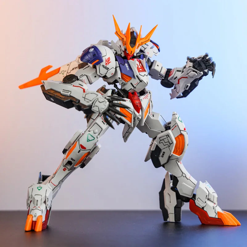 Max Iron-Blooded Orphans Barbatos Lupus Rex 1/100 Fm Advanced Emperor Form Assembly Model Kit Action Figures Toys Surprise Gifts