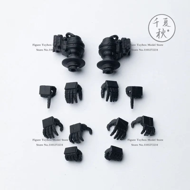 A-006 1/12 Mobile Suit Girl Trendy Hunting Style A-007 Anniversary Black White Vanguard Cosplay Kleidungsset für 6" Figur