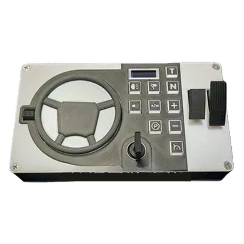 Euro Truck Simulator 2 Force Feedback Game Steering Wheel Steering Wheel Pedals Support 15 Customizable Buttons For PC Game