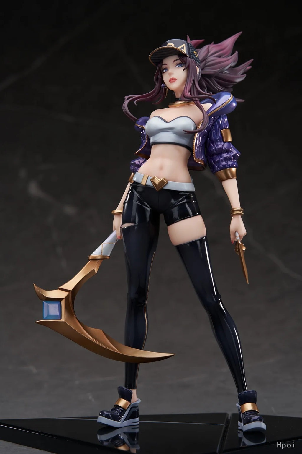 【Auf Lager】 Original APEX-SPIELZEUG League of Legends Akali 1/7 Scale Figure Spielzeug Modell Ornamente Sammlung