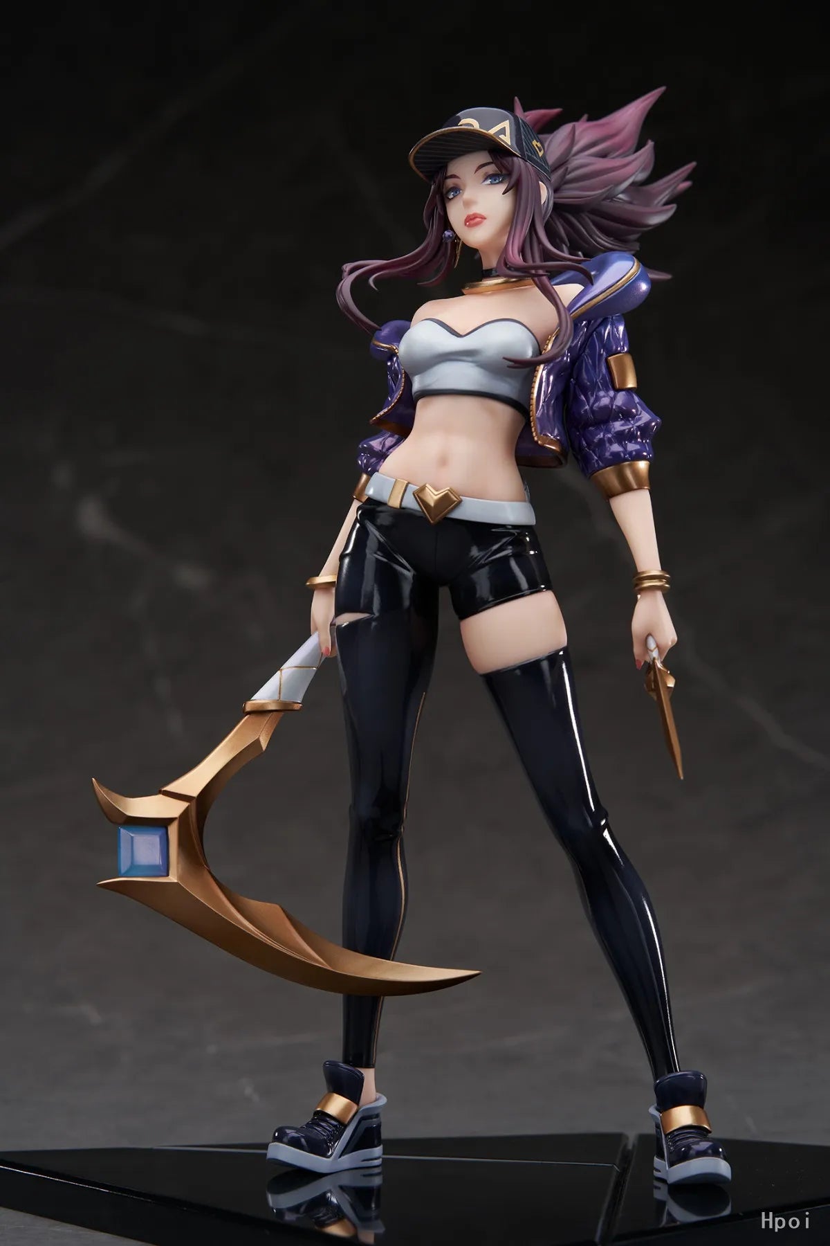 【Auf Lager】 Original APEX-SPIELZEUG League of Legends Akali 1/7 Scale Figure Spielzeug Modell Ornamente Sammlung