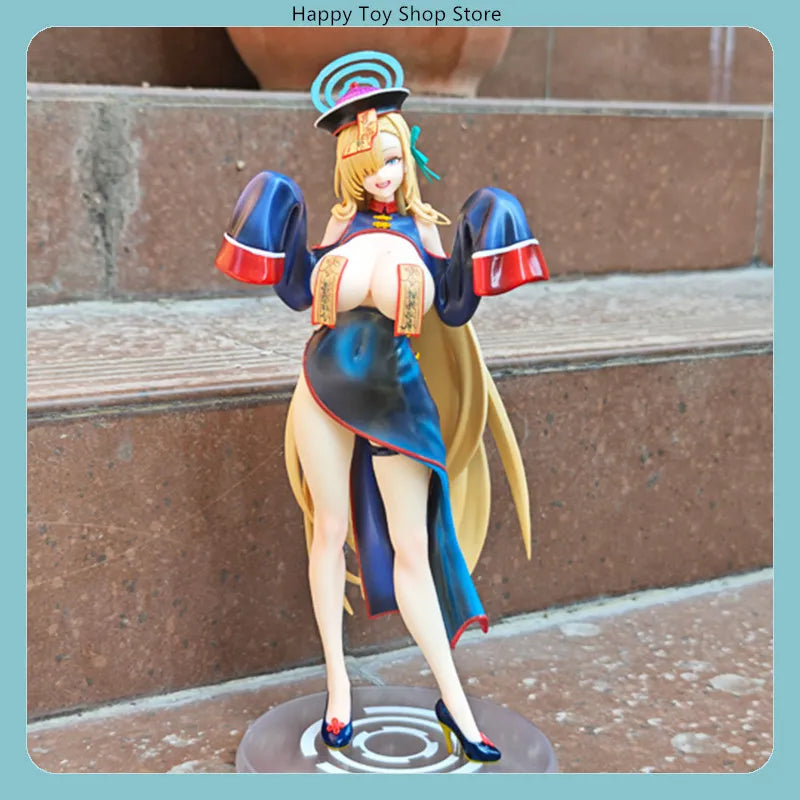 30cm Ichinose Asuna Zombie Cosplay Standing Pose Anime Figure Model Statue Collection Desktop Decoration Ornament Toy Gift