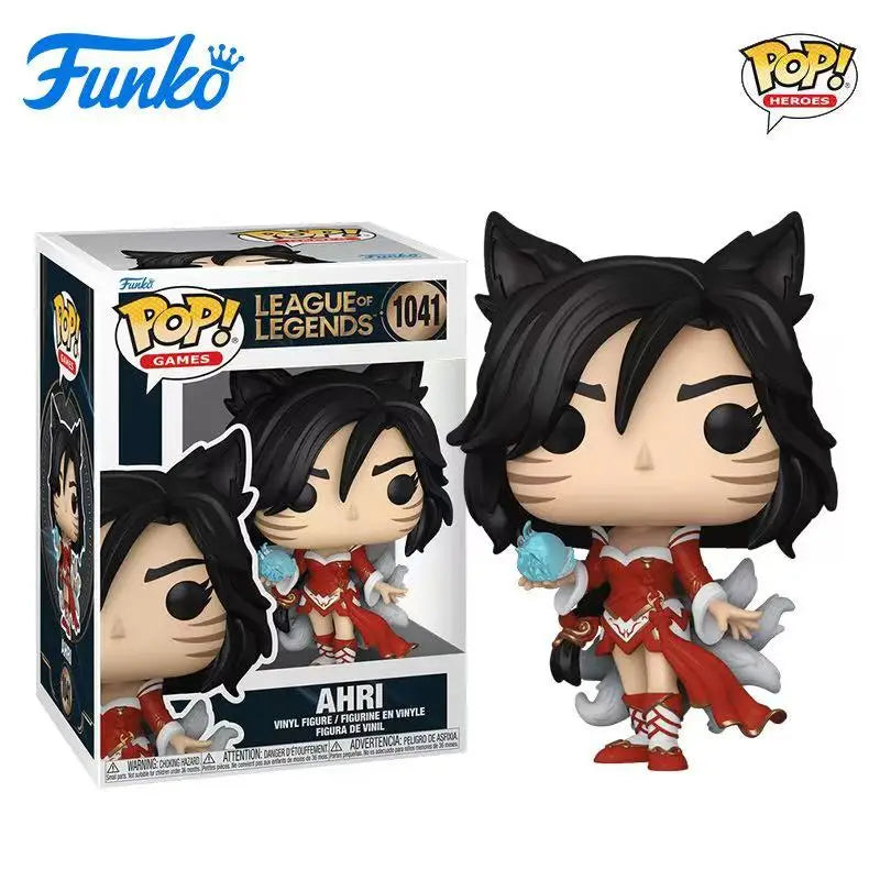 Jinx Action Figure Funko Pop League of Legends Series Vi Ekko Silco Figure Model Original Limited Edition Collectible Toy Gifts