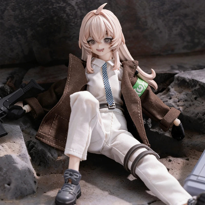 Neo Eden Toys Black Iron Rest Series 1/12 Bjd Blind Box Mecha Musume Doll Kawaii Action Anime Figure Mystery Box Toys Gift