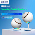 2025 New Creative Pebble Nova Bluetooth 5.3 Speaker Computer Hifi Speaker Home Theater Coaxial Drive Pure and Vibrant Sound