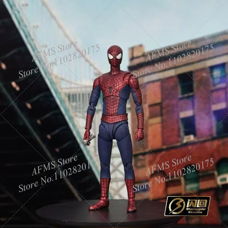1/12 Men Soldier The Amazing Spider-Man Backpack Skateboard Mobile Phone Andrew Garfield Accessory Set Fit 6inch Action Figure