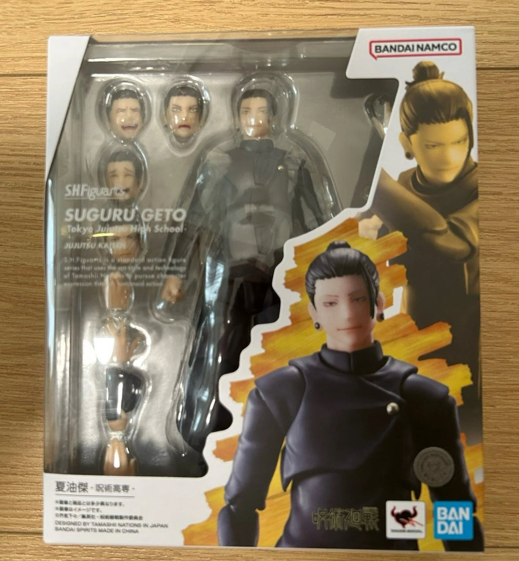 100% Original SHFiguarts Jujutsu Kaisen Action Figures Set - Aoi Satoru Gojo Itadori Yuji Fushiguro Megumi Ryomen Sukuna