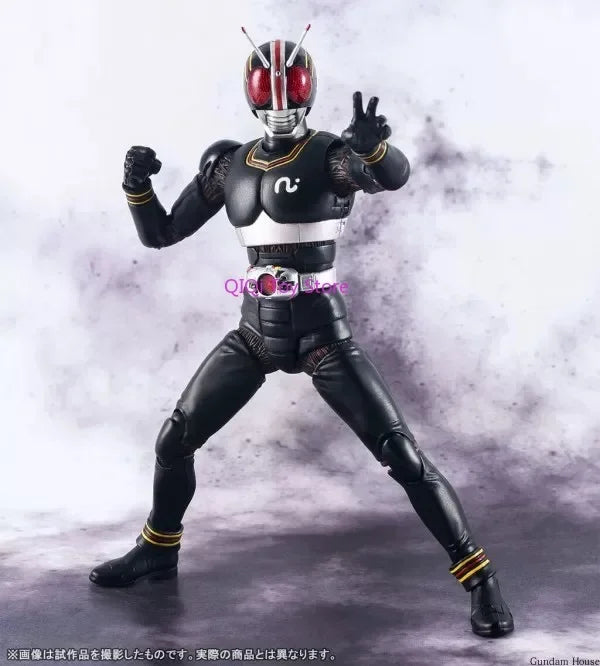 In Stock  Bandai SHF Real Bone Sculpture Kamen Rider Black Black Kotaro Minami Movable Doll