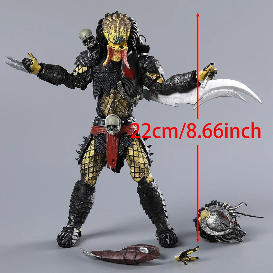 NECA Predator Concrete Jungle Ultimate Scarface Action Figure Figuine Model Decoration PVC Toy