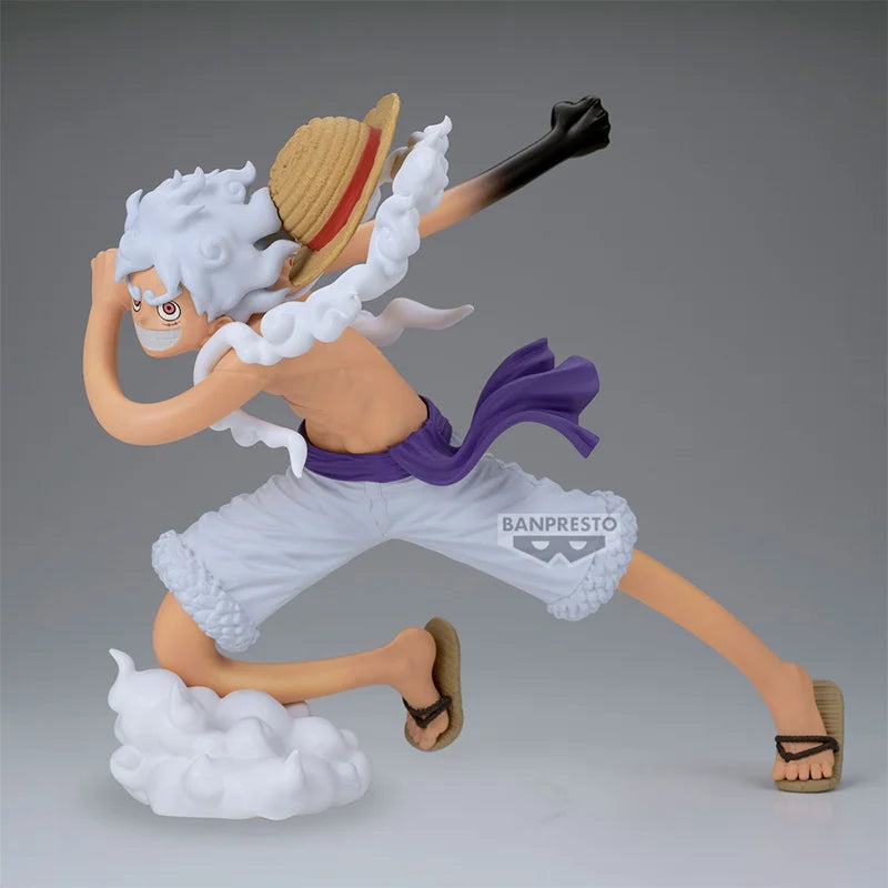 【100% Original】BANDAI SPIRITS Original Modell Dekoration One Piece Monkey D. Luffy Grandista Gear 5 II Anime Cartoon Geschenke Spielzeug