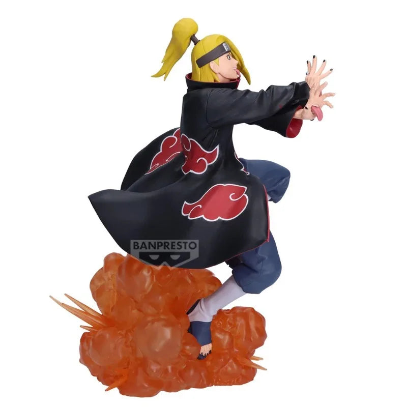 In Stock Original Banpresto EFFECTREME Naruto Shippuuden Deidara 18Cm Action Figure Anime Toys Gift Collectible Model WY