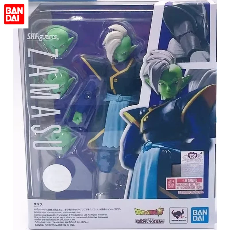 In Stock Fast Shipping Bandai SHF Dragon Ball Zamasu Kaioshin Action Figure Toy Gift Collection