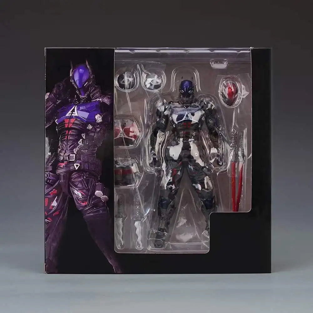 AMAZING YAMAGUCHI Arkham Knight Red Hood Batman Robin Jason Todd Figuarts Action Figure Joint Movable Model Toy Collection Gift