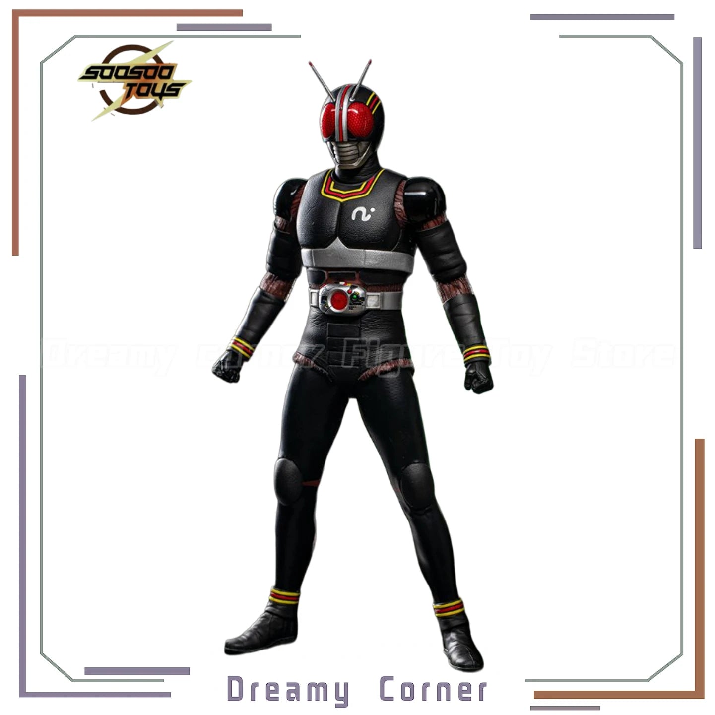 【In Stock】Original SOOSOOTOYS SST-069 Kamen Rider Black Locust Warrior 1/6 Action Figure Toy Model Gift
