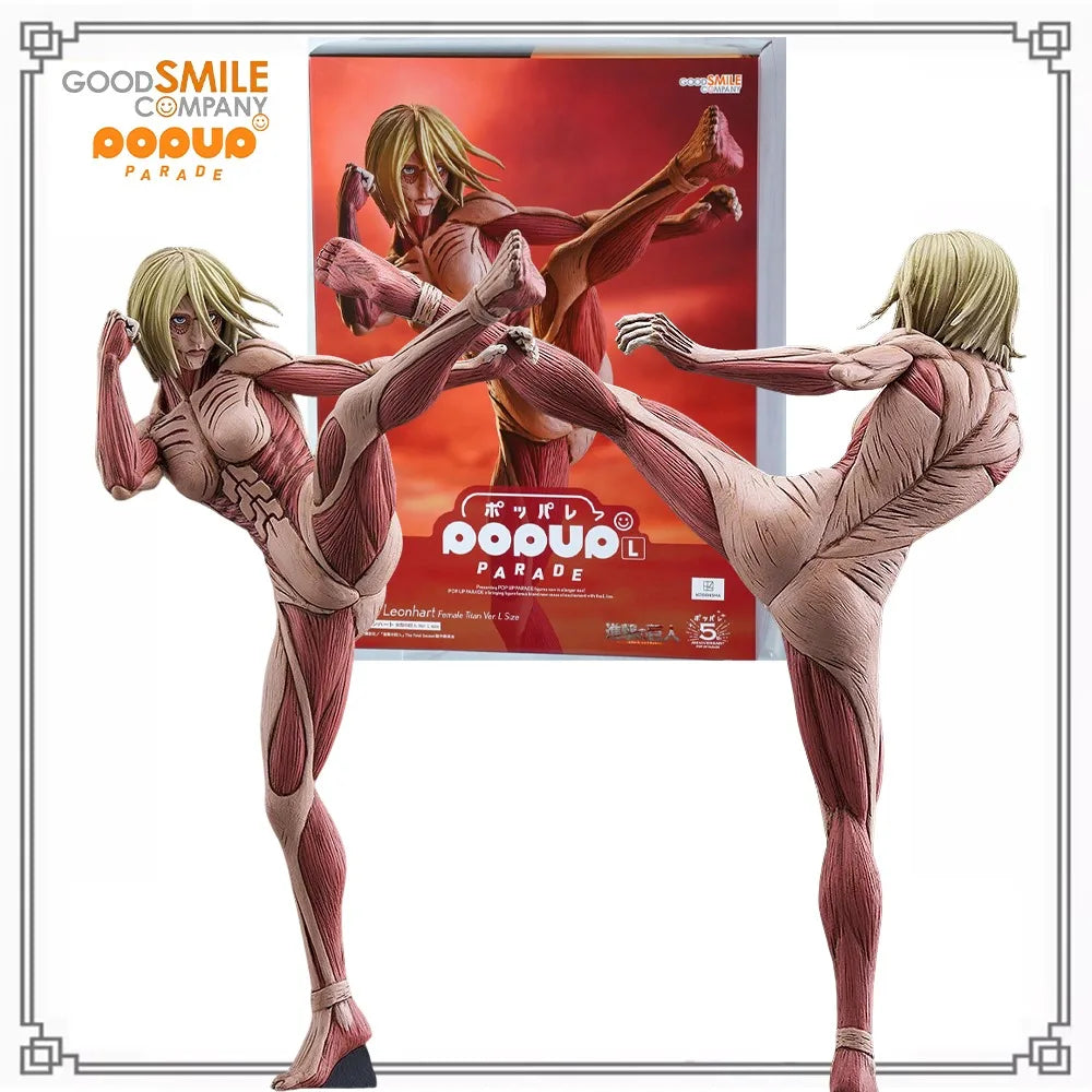 100% Original Genuine in Stock Good Smile Company Pop Up Parade Shingeki No Kyojin Annie Leonhart L Quality Assurance Gift