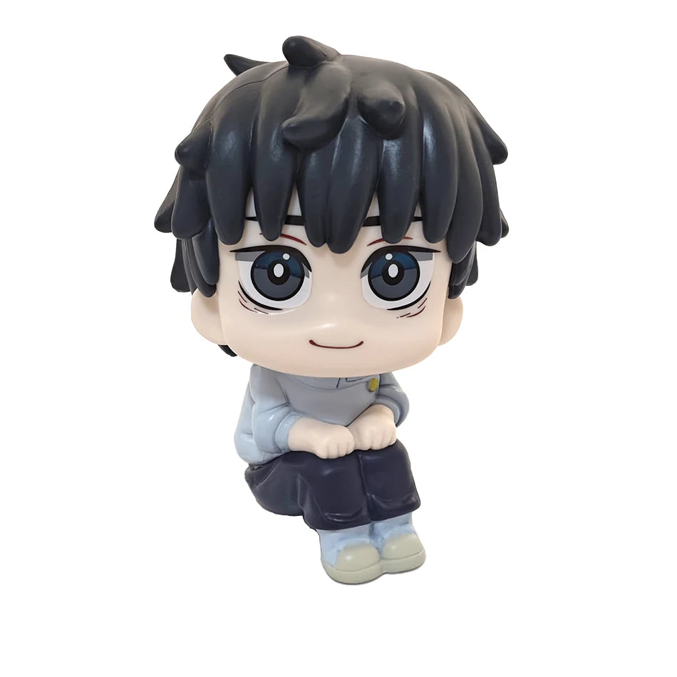 !Cute Anime Jujutsu Kaisen Fushiguro Toji, Gojo Satoru, Geto Suguru Q Version Action Figure Doll Statue 10cm PVC Model Toys