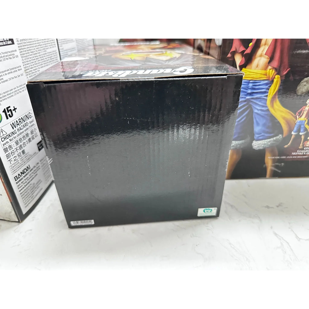 In Stock Original Bandai Grandista Nero One Piece Monkey.d.luffy Figure Anime Genuine Collectible Boxed Model Dolls Toy Ornament