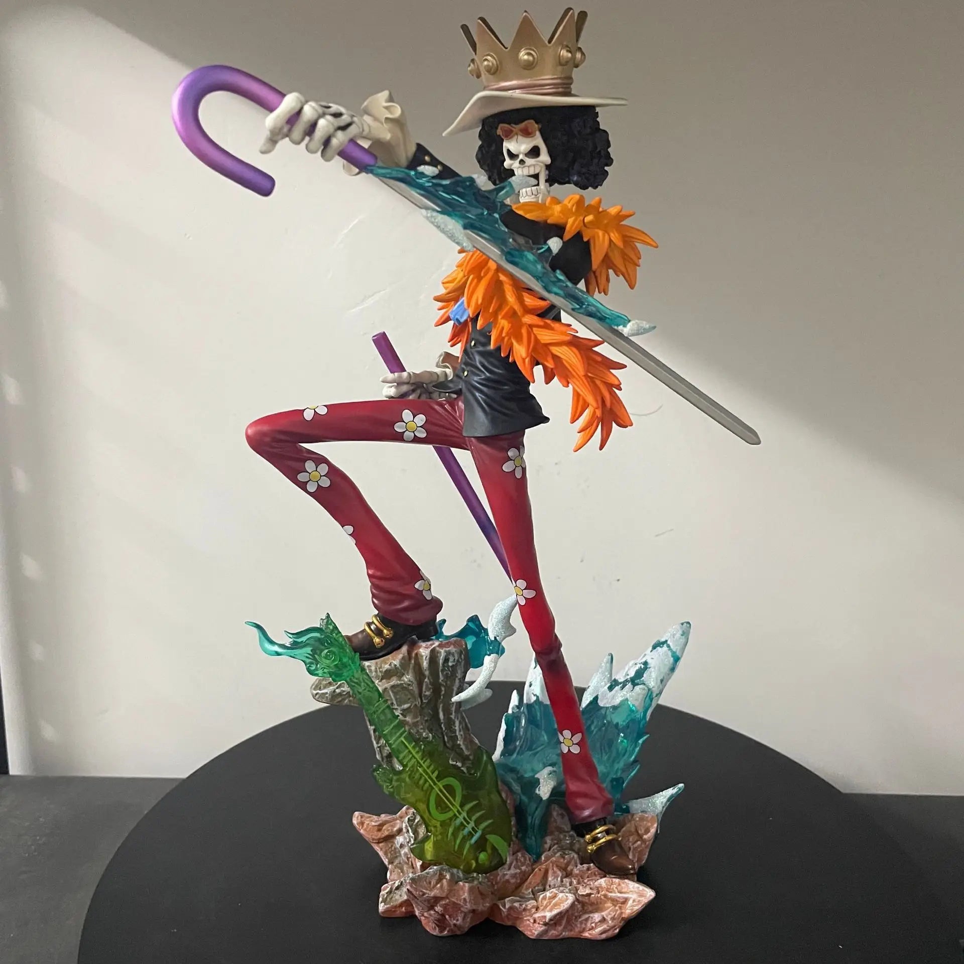 One Piece Strohhutpiraten PVC-Figuren Luffy Zoro Nami Usopp Robin Sanji Statue Schreibtischdekoration Geschenk