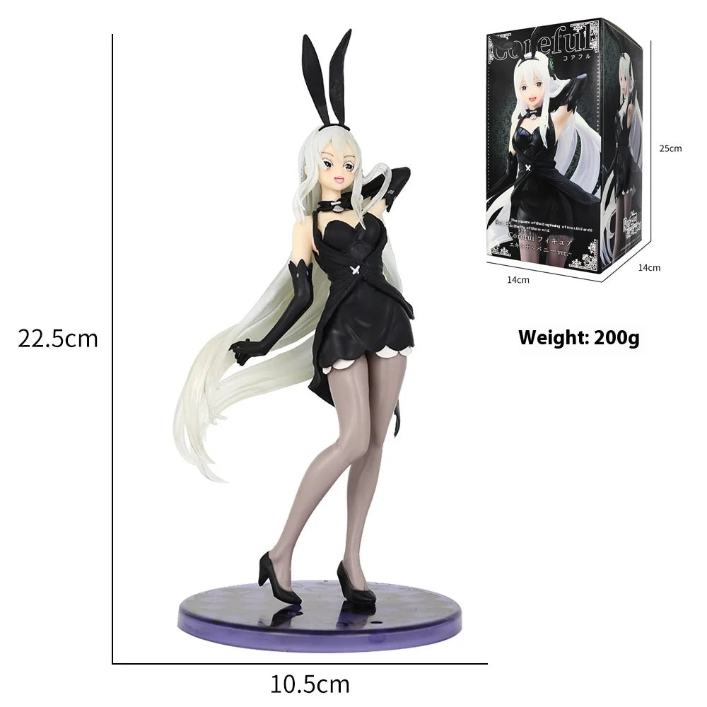 22,5 см Рестартиране на живота в друг свят - Аниме фигурка на Ехидна, модел, статуя, колекция, декорация за настолни компютри, играчки за украса