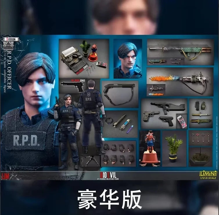 Patriot Studio Steelback Beast Resident Evil Leon S Kennedy 1/12 Scale 6 Inch Articulated Figure Pre-Order