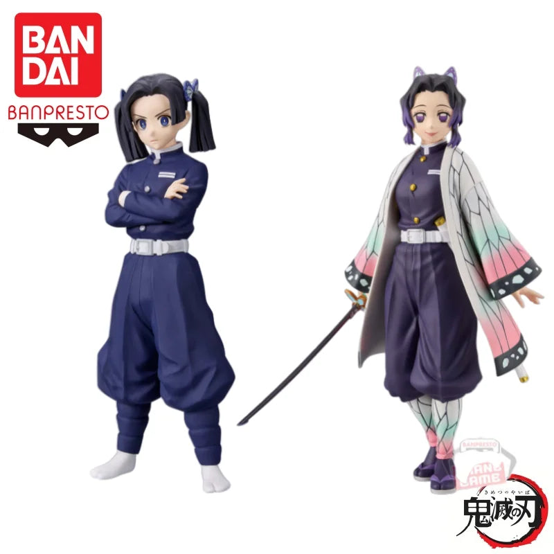 В наличност Bandai Original Banpresto Demon Slayer Vol 47-50 Kanzaki Aoi Kochou Shinobu екшън фигурка модел кукла чисто нова в кутия