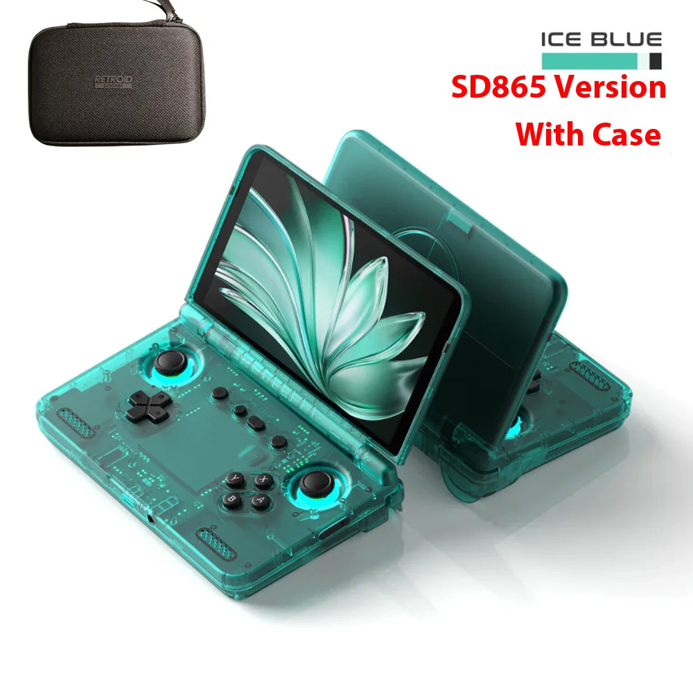Retroid Pocket Flip 2 Handheld Game Console 5.5Inch AMOLED Screen SD865 RP Flip2 8GB 128GB Android System 5000mAh Wifi6