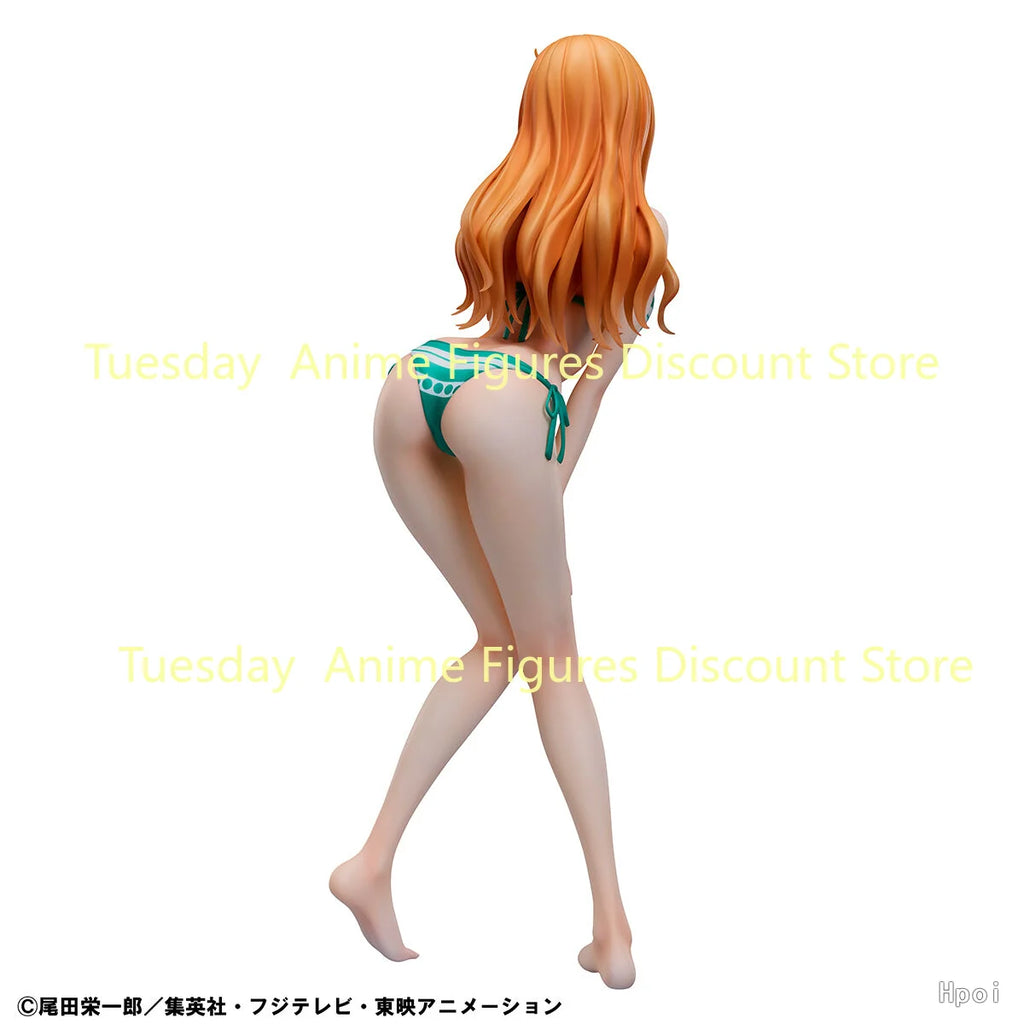 In Stock Original FREEing B-style ONE PIECE Nami Swimsuit Version Anime Figure 1/4 Statue Ornament