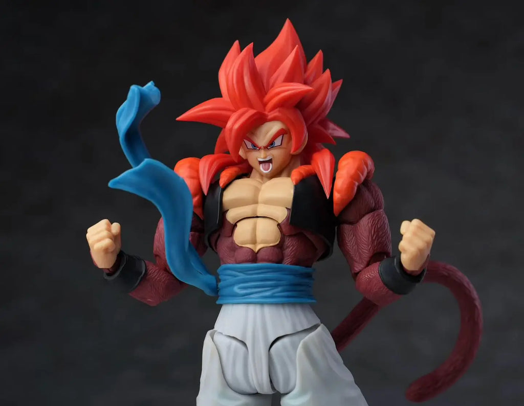 In Stock KAMIONE 03AB Action Figure SSJ4 Gogeta Dragon Ball GT 3.0 Figures Super Saiyan 4 Gogeta Anime Figurine SHF Model Gifts