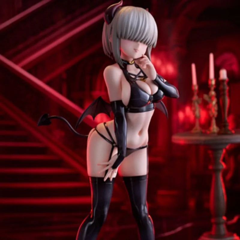 1/6 Scale Yanagi Uzaki Little Devil Anime Figure From Uzaki Chan Cute Devil Horn Wing Girl Pvc Statue Collectible Toy Decor