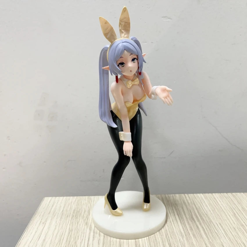 20 см Frieren Beyond Journey's End Frieren Bunny Ver Girl Фигура PVC екшън колекционерски аниме модел кукла за възрастни играчки подарък