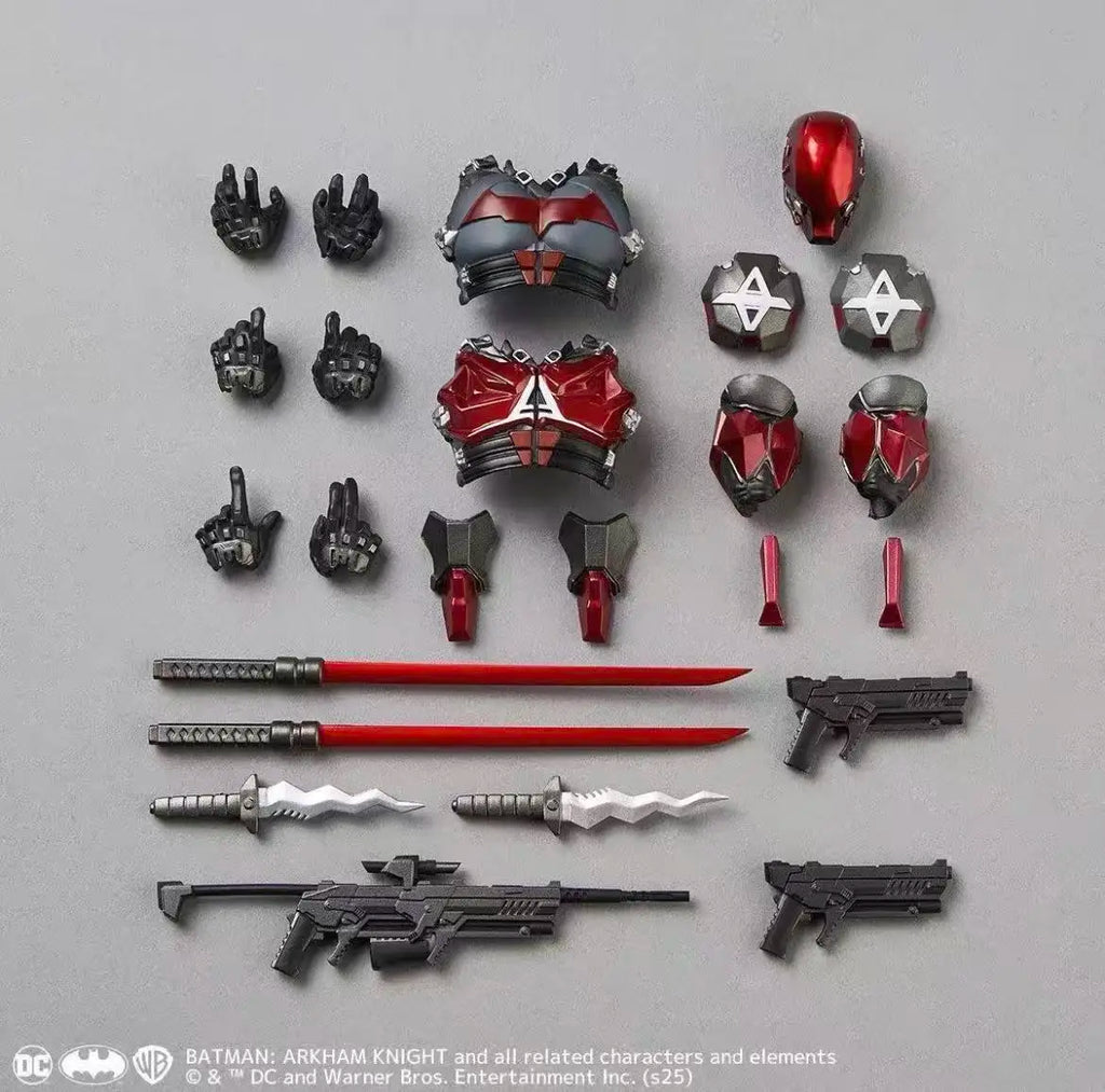 Original Kaiyodo Revoltech Amazing Yamaguchi Batman Arkham Knight Ver 1.5 In Stock Anime Action Collection Figures Model Toys