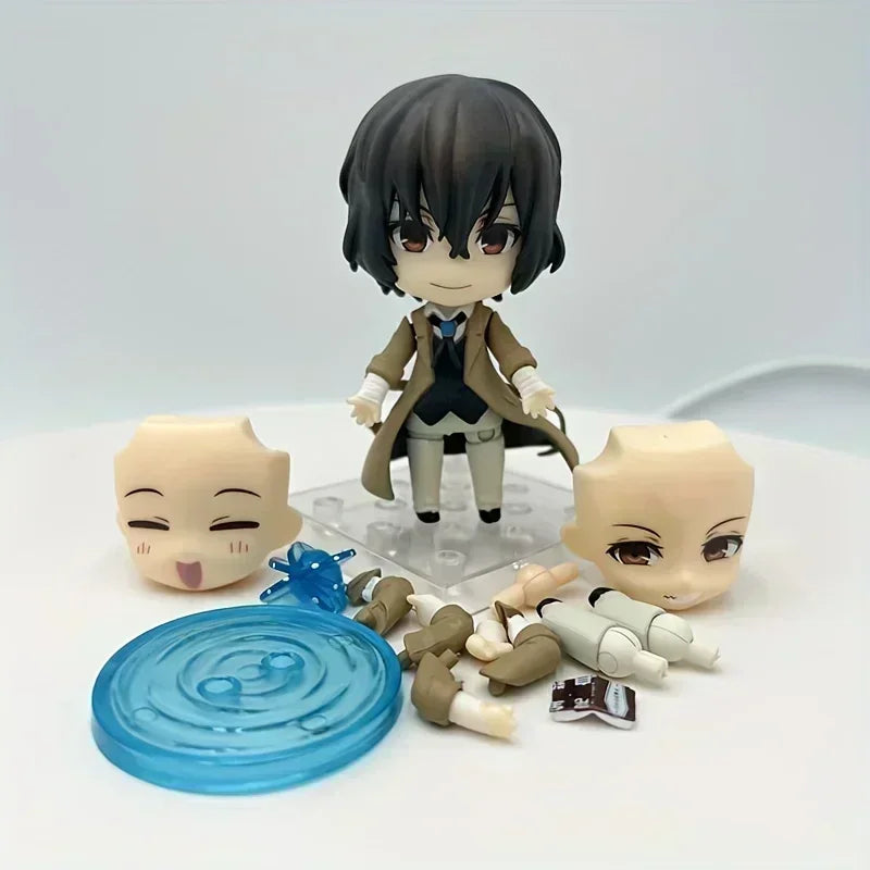 20cm Bungou Stray Dogs Nakahara Chuuya Anime Figure Dazai Osamu Action Figure Edogawa Rampo Figurine Collectible Model Doll Toys