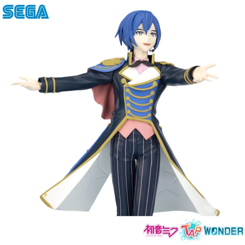 In Stock Sega Original Hatsune Miku Vocaloid Kaito Action Figure Model Doll Brand New Boxed Toys Model Garage Collectible