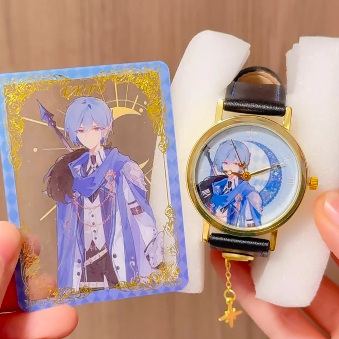 Authentic Hatsune Miku Anime Star Moon Knight Serie Watch Blind Box Gift For Birthday Surprised  Kawaii Timepiece Collection
