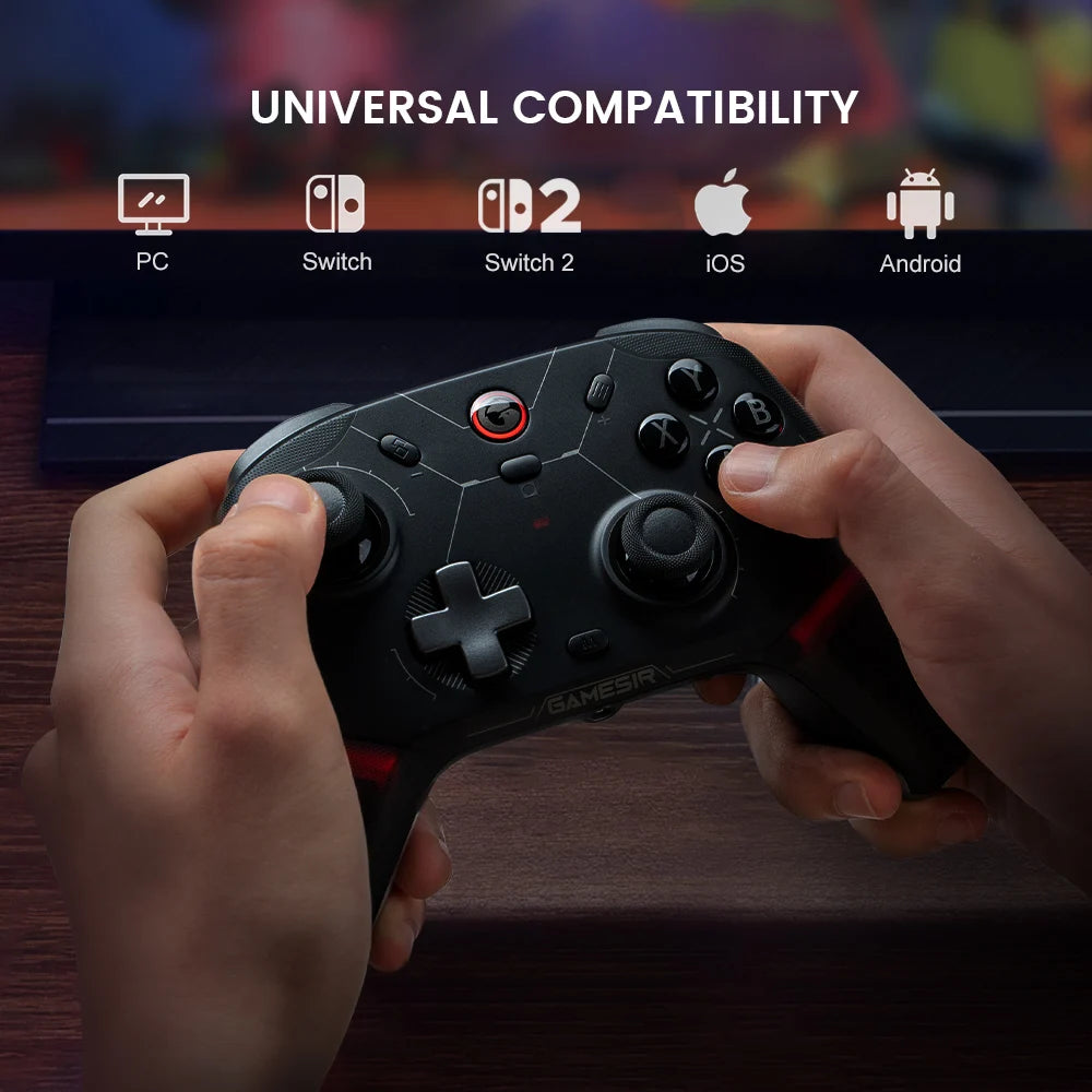 Gamesir Cyclone 2 Controller Nintendo Switch 2 PC Joystick Wireless Gamepad Pro Controller Bundle Edition+$5 Get Controller Case