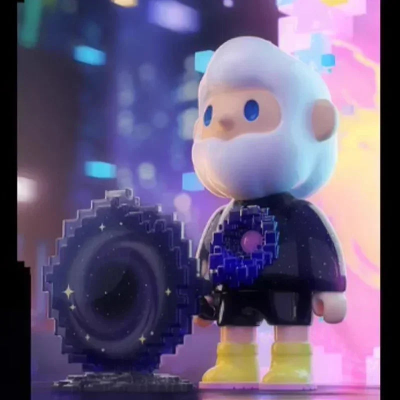 Finding Unicorn FARMER BOB Next Generation Pixel Universe Series Blind Box Toys Kawaii Anime Action Figure Surprise Mystery Box