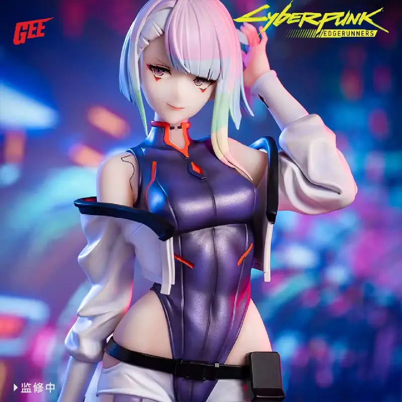 In Stock Original Animester Cyberpuk: Edgerunners Lucy 1/7 Anime Figure Model Collection Toys Gifts