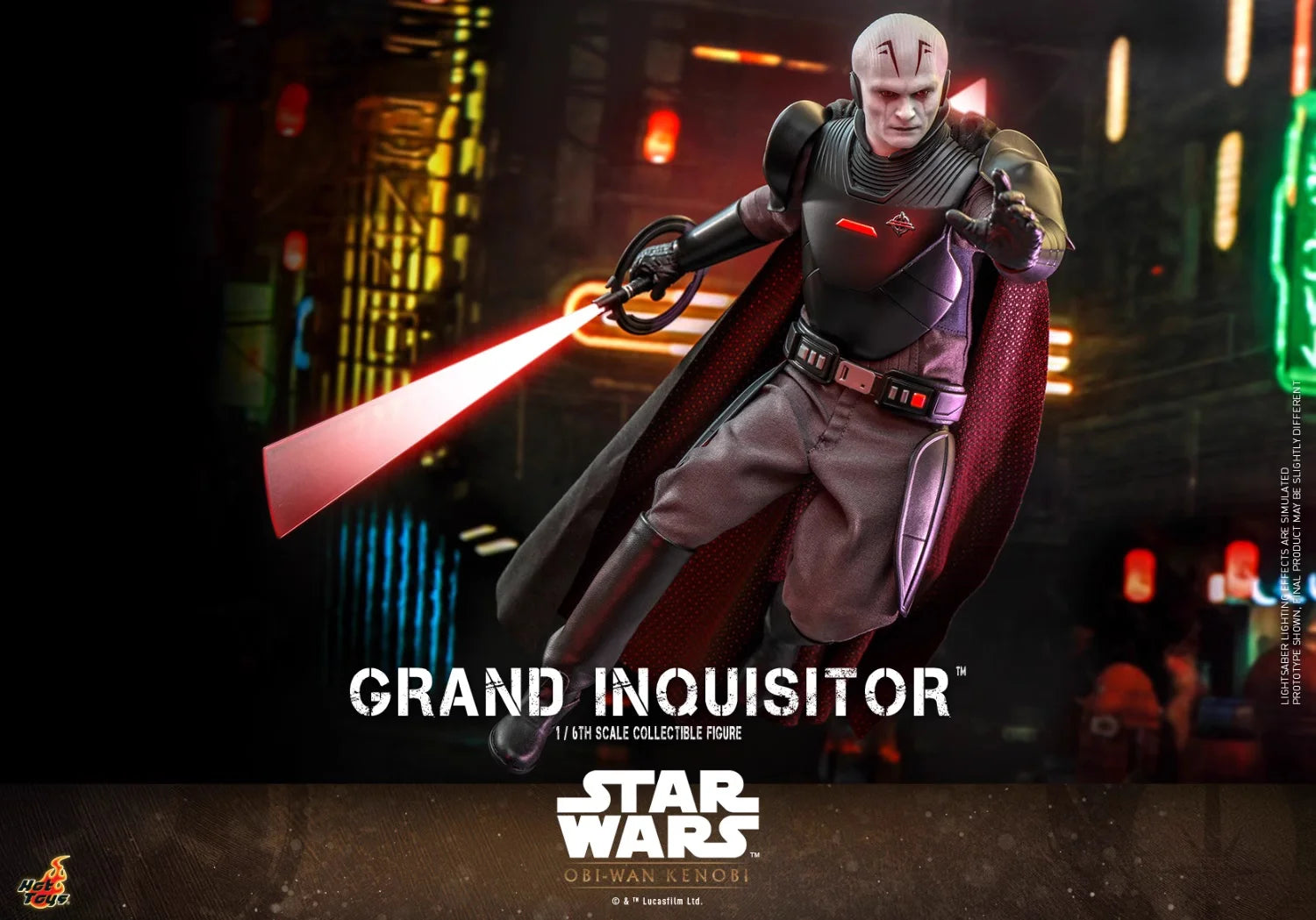 HOTTOYS Original HT TMS082 1/6 Collectible Grand Inquisitor Male Action Figure Obi-wan Kenobi 12" Full Set Solider Model Gift