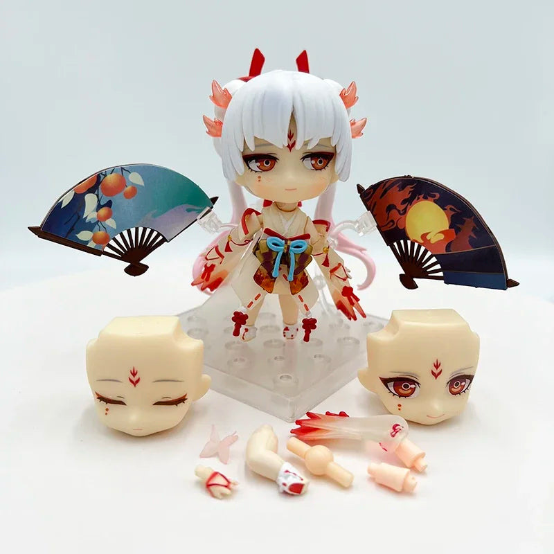 #1608 Onmyoji Shiranui Anime Girl Figure #1227 Ootengu Action Figure #1244 Ibaraki Douji Figurine Collection Model Doll Toy 10cm